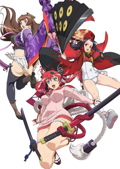 Hyakka Ryouran: Samurai Girls (2010)(TV Series)(Complete)